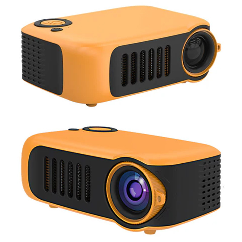 Mini Vidéo Projecteur Aoka LCD Jaune En Tunisie