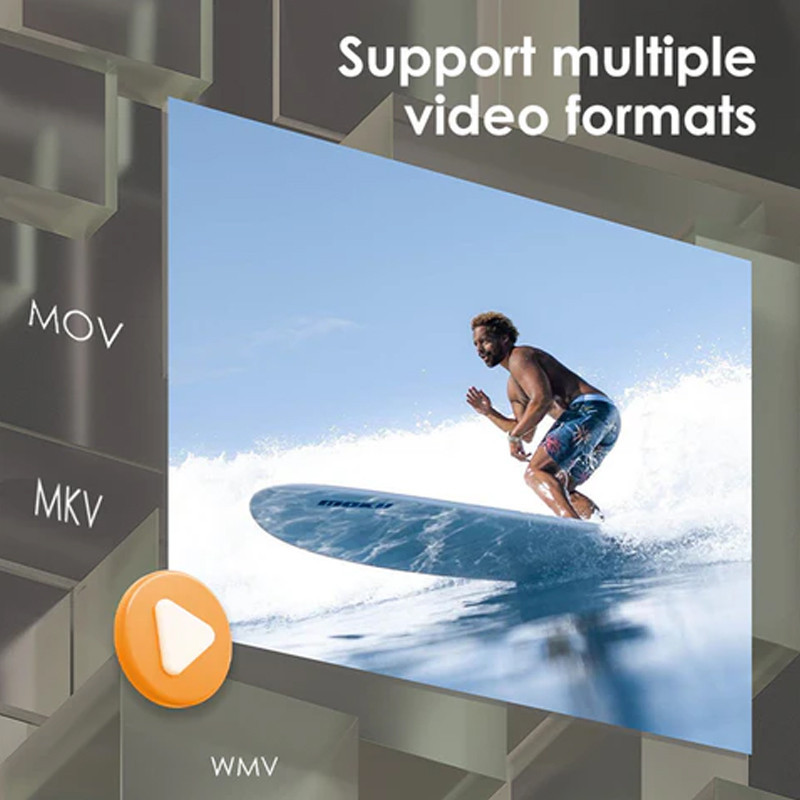 Mini Vidéo Projecteur Aoka LCD Jaune En Tunisie