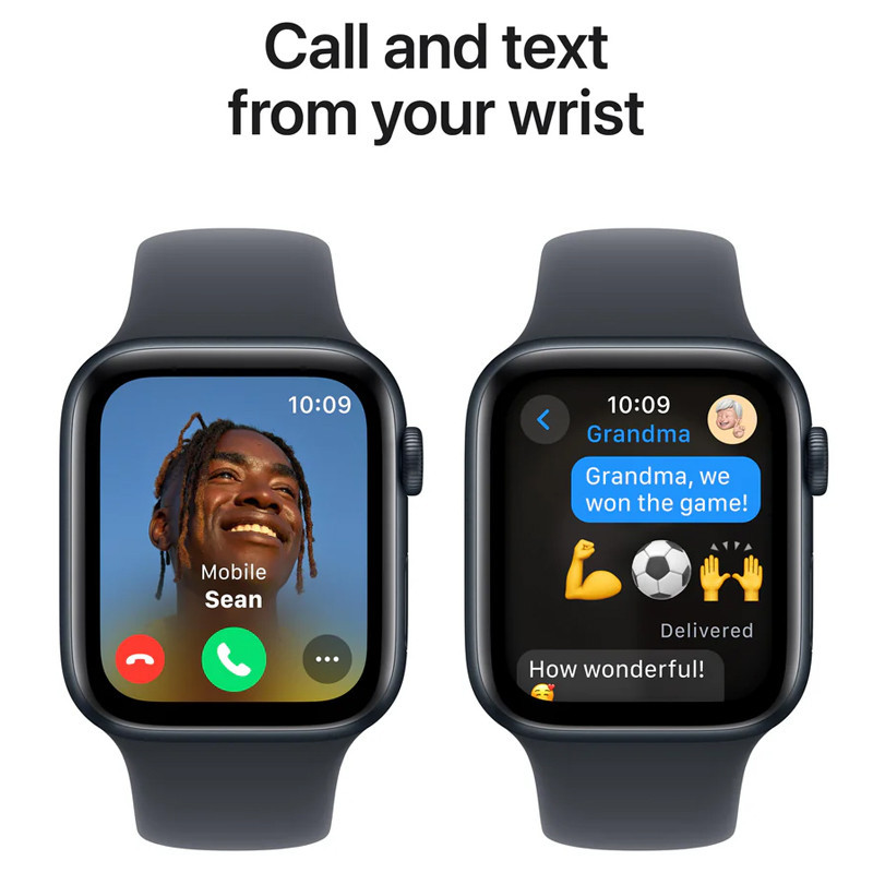 Apple Watch SE GPS 44mm Avec Sport Band M/L Aluminium Midnight en Tunisie