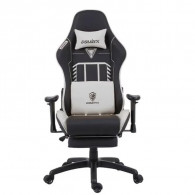 Chaise Gaming Dowinx LS6670 Avec Accoudoirs Blanc