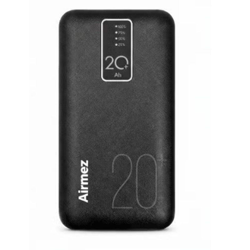Power Bank Airmez P07 20000mAh 15W Noir en Tunisie