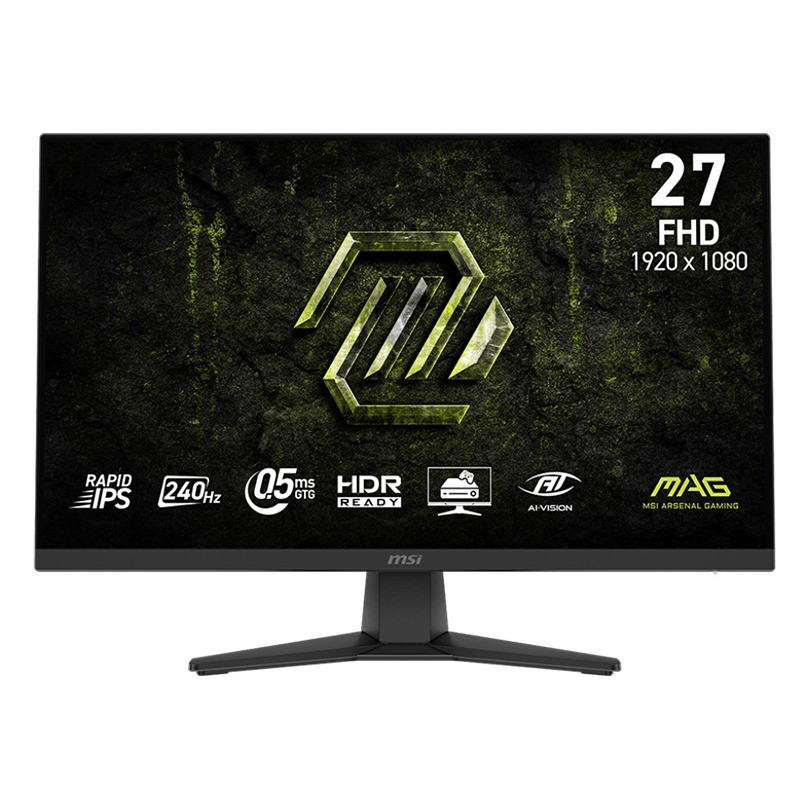 Ecran MSI MAG275CF-X24 27" VA FHD 240Hz Noir En Tunisie