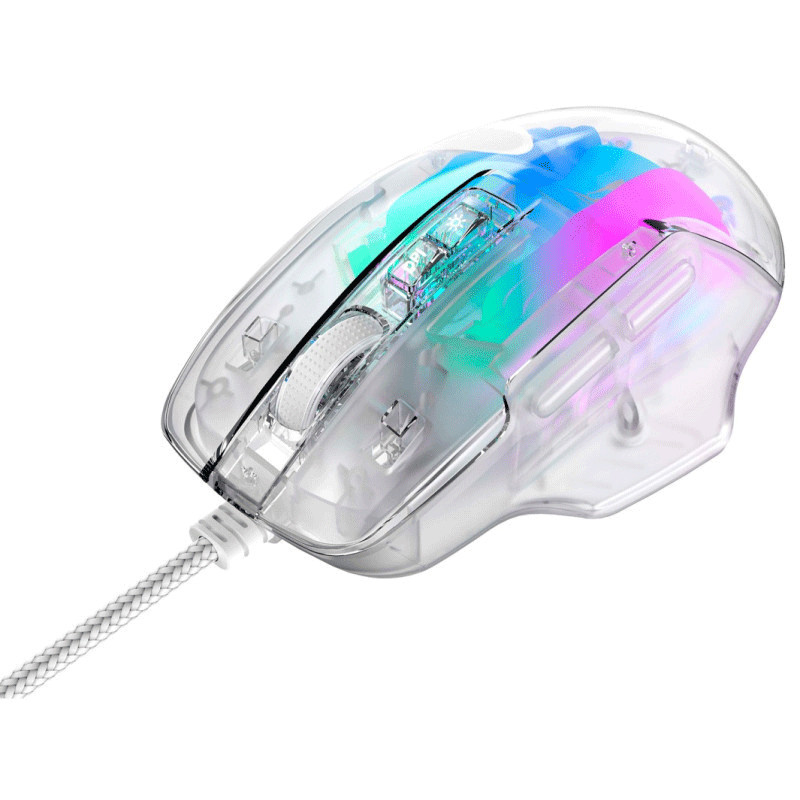 Souris Gamer Havit MS1011SE RGB Transparent en Tunisie