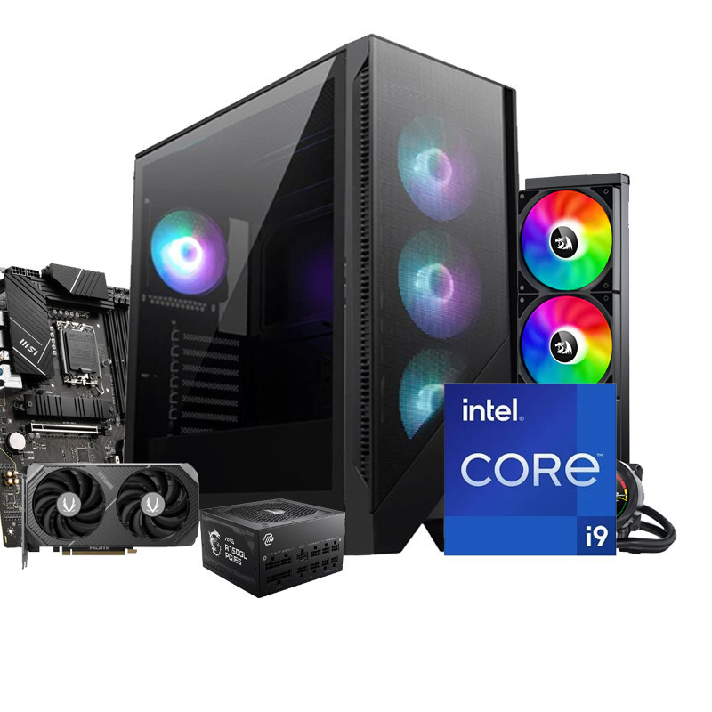 Pc de Bureau Gamer Max 901 i9 14Gén 32Go 1To SSD RTX 5060