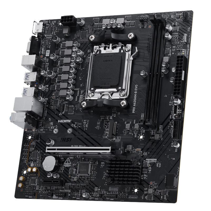 Carte Mère MSI Pro A620AM-B EVO DDR5 AMD AM5 En Tunisie