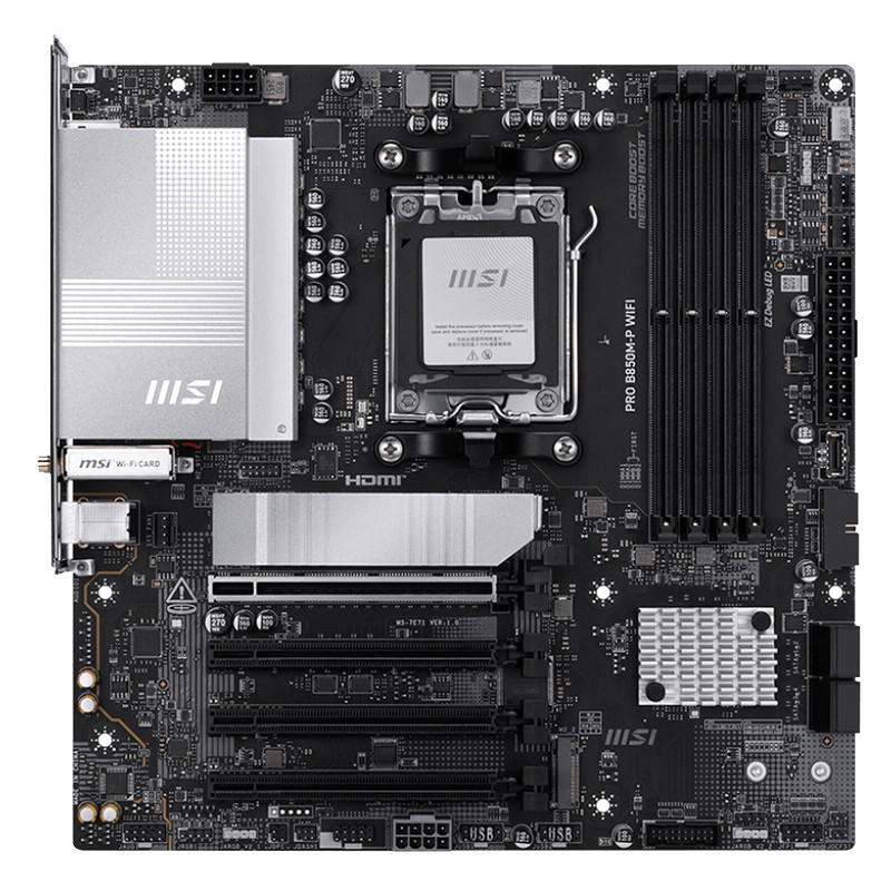 Carte Mère MSI Pro B850M-P Wifi DDR5 AMD AM5 En Tunisie