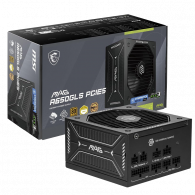 Bloc D'Alimentation Gamer MSI MAG A650GLS PCIE5 80 Plus Gold  Noir En Tunisie