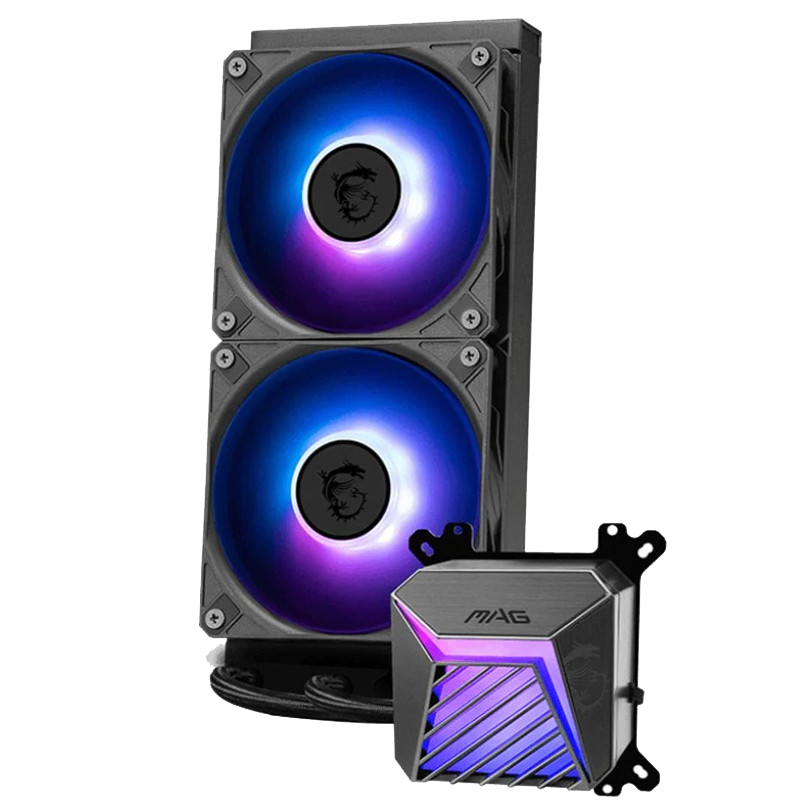 Refroidisseur MSI MAG Coreliquid A15 240 ARGB Noir En Tunisie