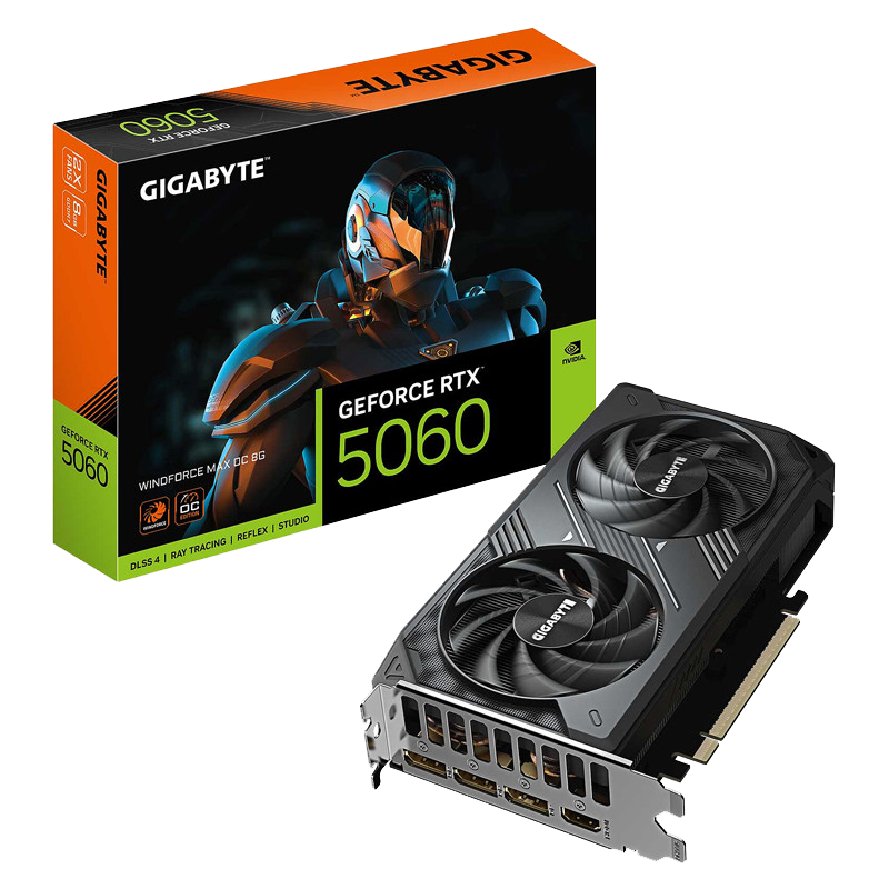 Carte Graphique Gigabyte GeForce RTX 5060 Windforce Max OC 8Go GDDR7 En Tunisie