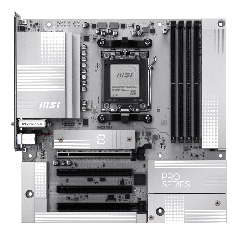 Carte Mère MSI Pro B850M-A Wifi PZ DDR5 AMD AM5 En Tunisie