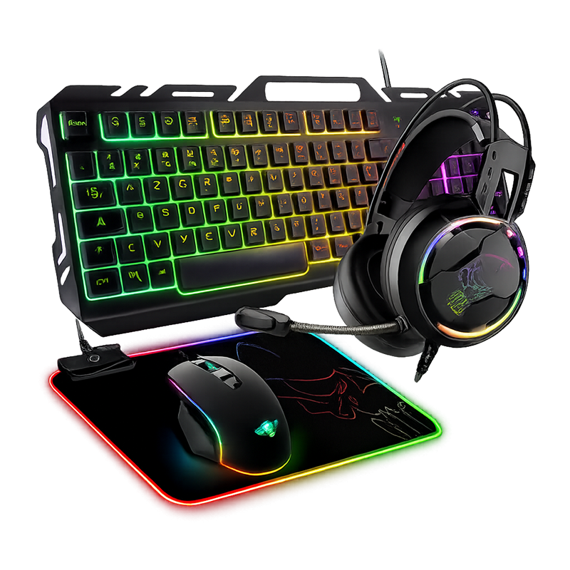 Pack Gamer Spirit Of Gamer 4En1 Ultimate 300 Noir En Tunisie