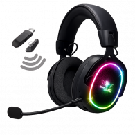 Micro Casque Sans fil Gaming Spirit Of Gamer XPERT- H1200  RGB Noir En Tunisie