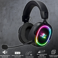 Micro Casque Sans fil Gaming Spirit Of Gamer XPERT- H1200  RGB Noir En Tunisie