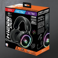 Micro Casque Sans fil Gaming Spirit Of Gamer XPERT- H1200  RGB Noir En Tunisie