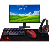 Pack Gamer 5En1 : Écran Aero + Clavier + Souris + Casque + Tapis en Tunisie