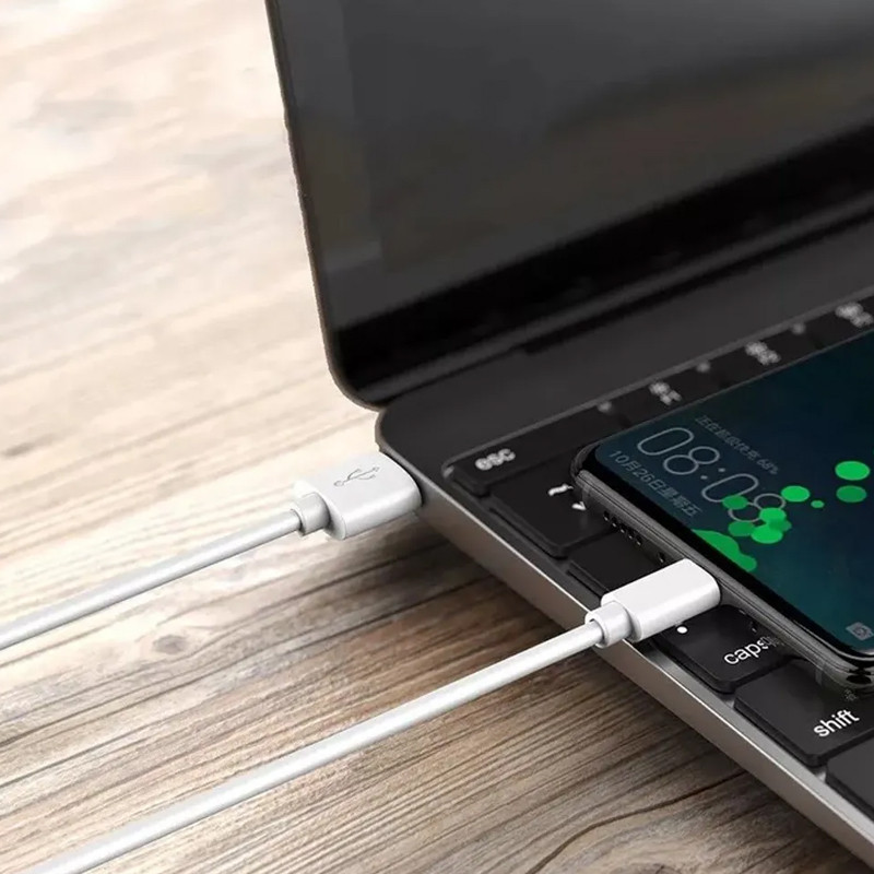 Câble Chargeur Xiaomi Type-C  6A  Blanc En Tunisie