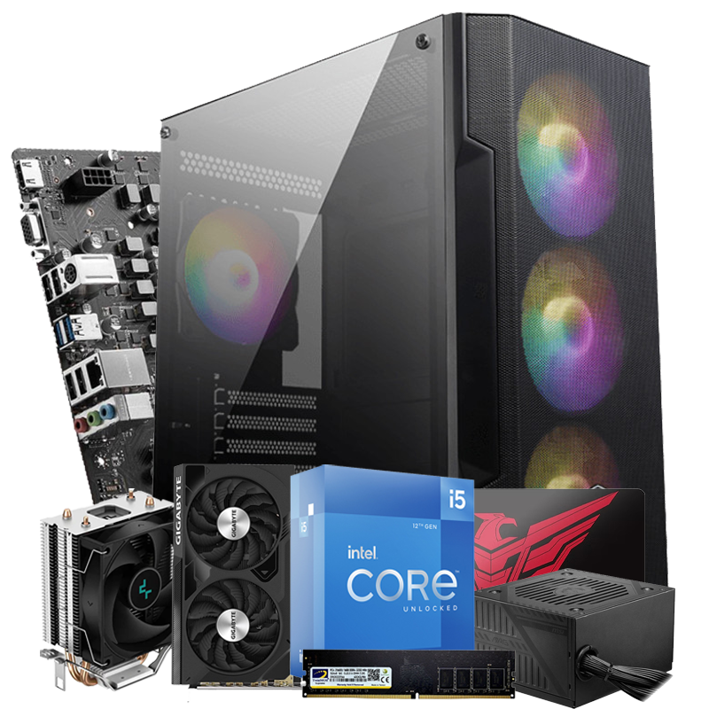 De Bureau Gamer MSI I5 12Gén 16Go 512Go SSD Noir en Tunisie