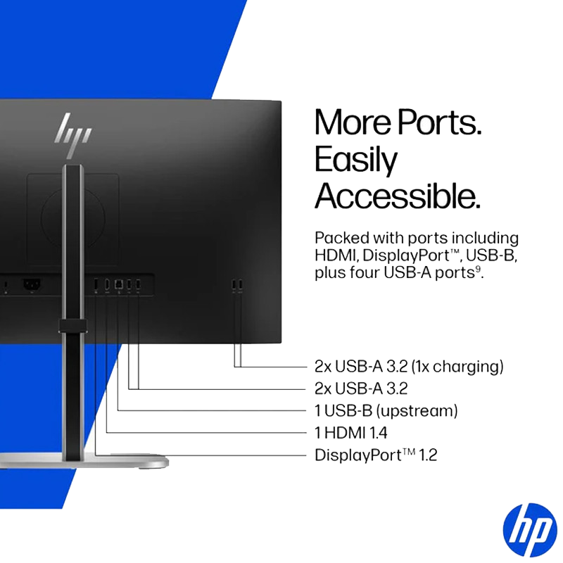 Ecran HP Serie 5 Pro 527PF 27'' Full HD 120Hz IPS Noir en Tunisie