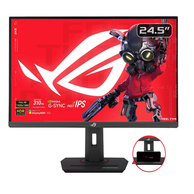 Ecran Asus ROG Strix XG259CMS 24.5" FHD IPS LED 310Hz Noir en Tunisie