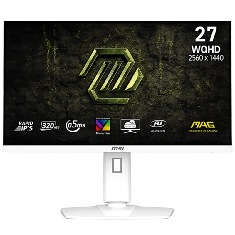 Ecran MSI MAG274QRFW-X32  27" IPS WQHD 180Hz Blanc En Tunisie