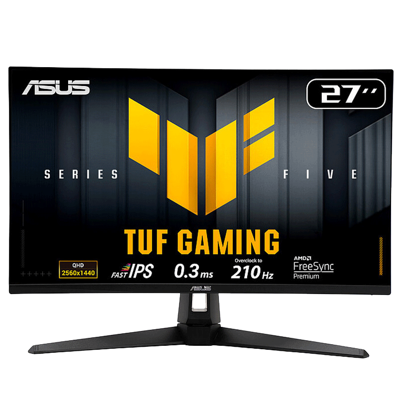 Ecran Gaming Asus TUF VG27AQ5A  27'' QHD 210Hz Fast IPS Noir en Tunisie