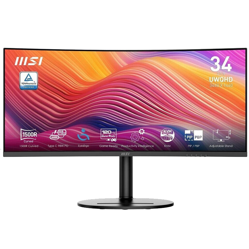 Ecran MSI MD342CQP 34" VA UWQHD 120Hz Noir En Tunisie