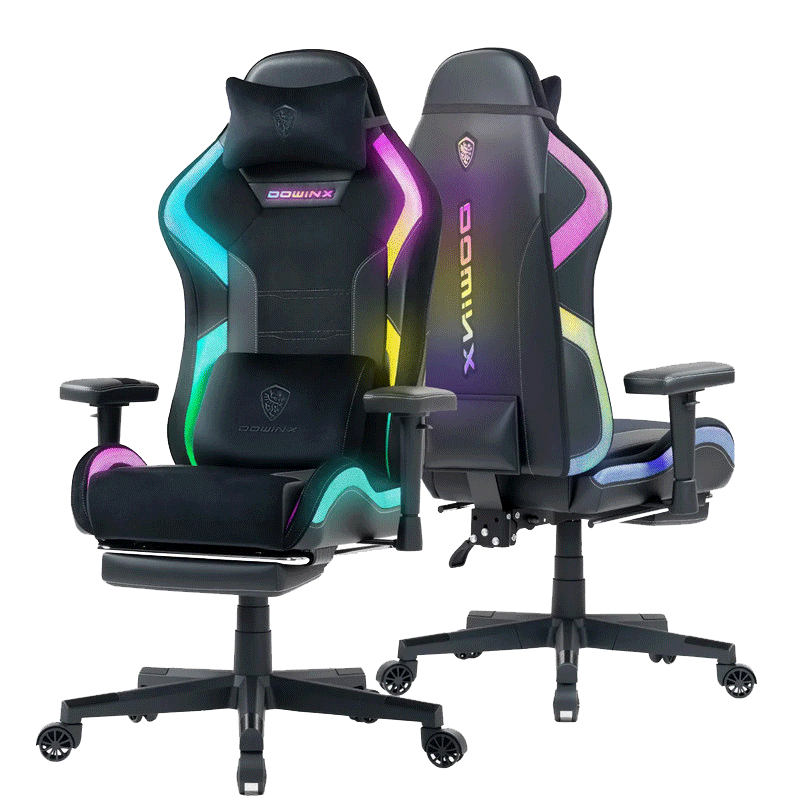 Chaise Gaming Dowinx LED LS-66D2 Noir