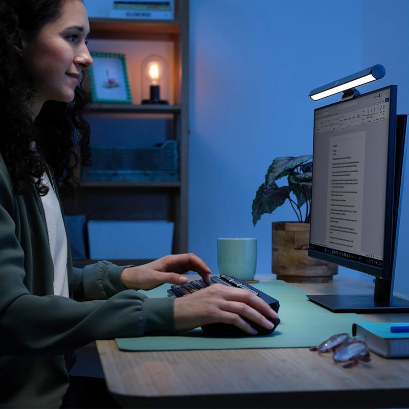 Shyne Barre d'éclairage Trust Pour Moniteur Noir en Tunisie