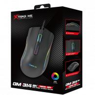 Souris Gamer Filaire Xtrike ME GM-314 Noir En Tunisie