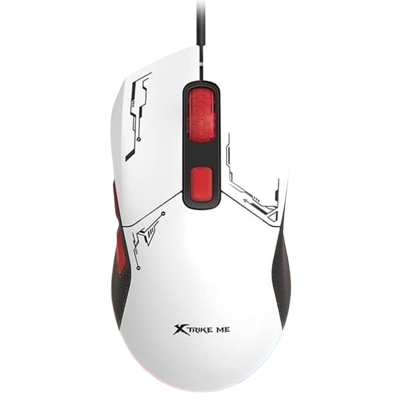 Souris Gamer Filaire Xtrike ME GM-316 Blanc En Tunisie