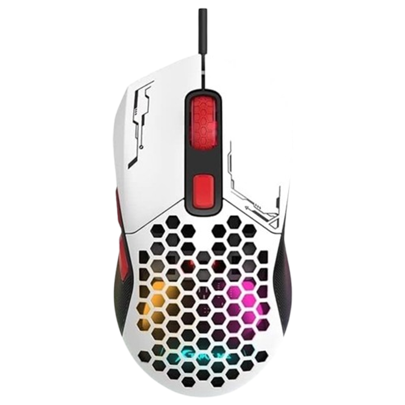 Souris Gamer Filaire Xtrike ME GM-316 Blanc En Tunisie