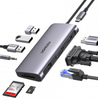 Adaptateur Multifonction Ugreen CM179 10En1 Type-C 4K Gris en Tunisie