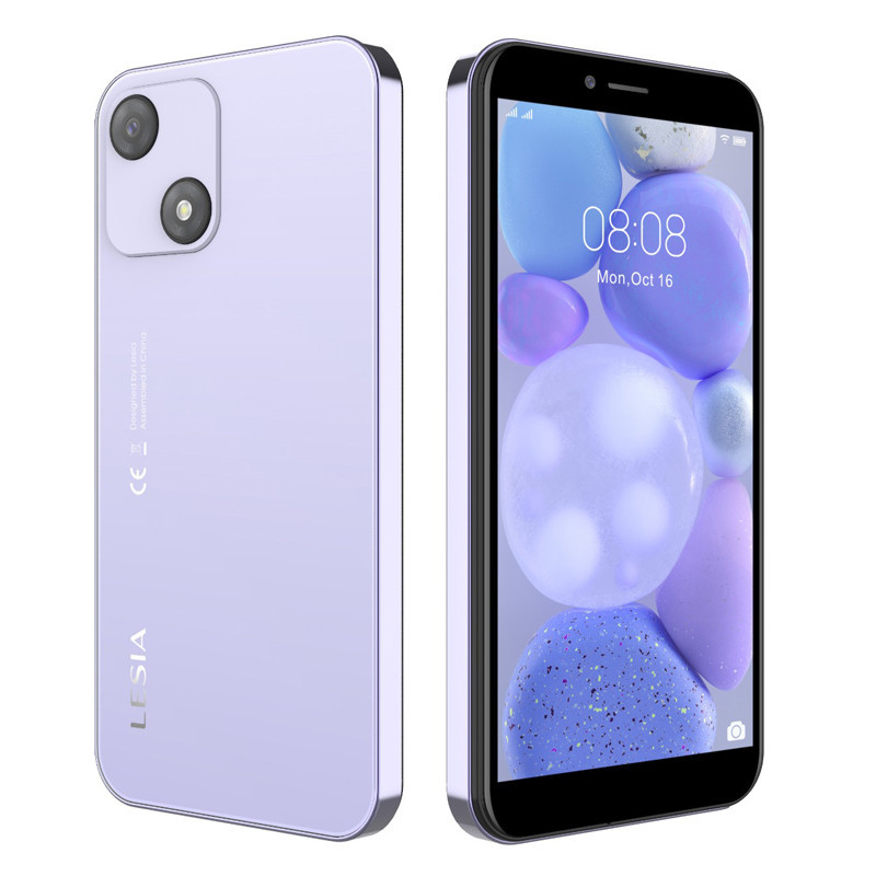 Smartphone Lesia Young 1 2Go 16Go Violet en Tunisie