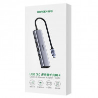 Adaptateur Multifonction Ugreen CM475 4En1 Type-C Gris en Tunisie