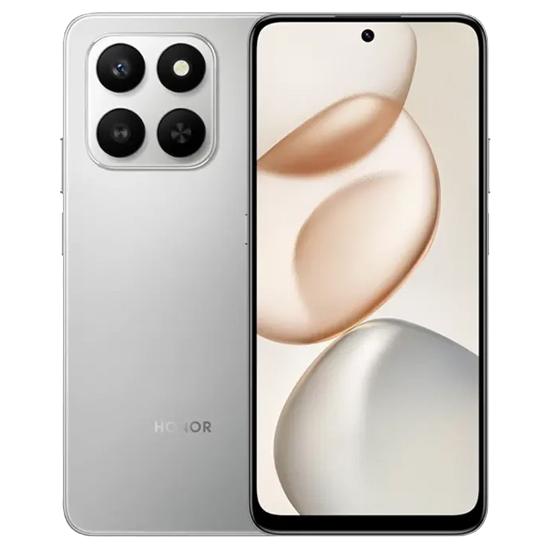 Smartphone Honor X7d 5G 8Go 256Go Silver en Tunisie