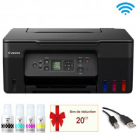 Imprimante Canon Multifonction Pixma G3470 Couleur Réservoir Intégré Wifi Noir en Tunisie