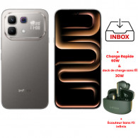 Smartphone Infinix Note 60 Pro 5G 12Go 256Go Titan en Tunisie