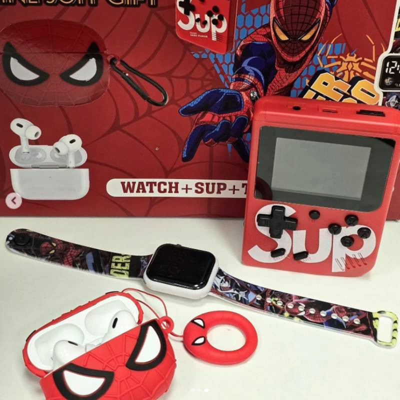 Pack Kids Spider-Man 3EN1 Rouge En Tunisie