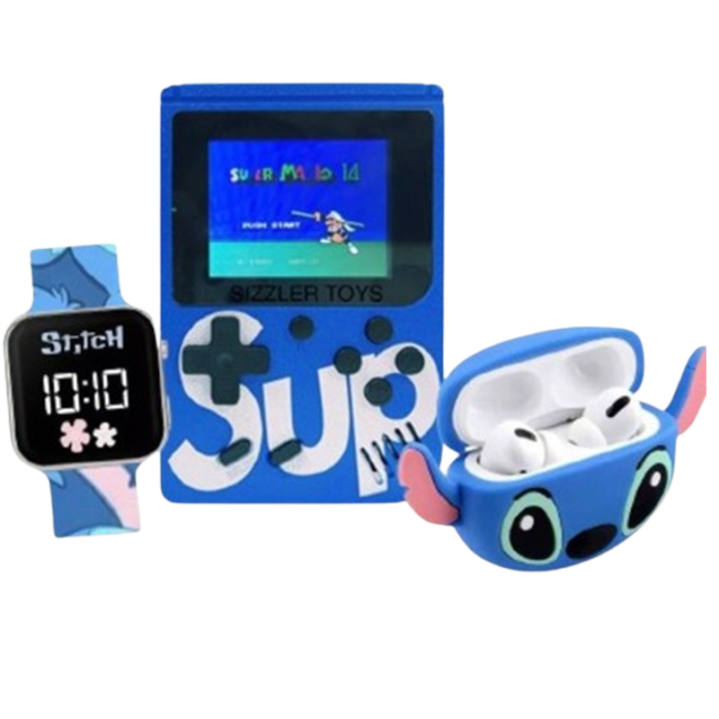 Pack Kids Stitch 3EN1 Bleu En Tunisie