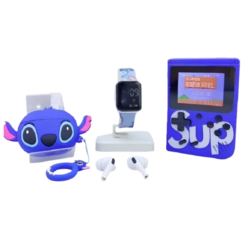 Pack Kids Stitch 3EN1 Bleu En Tunisie