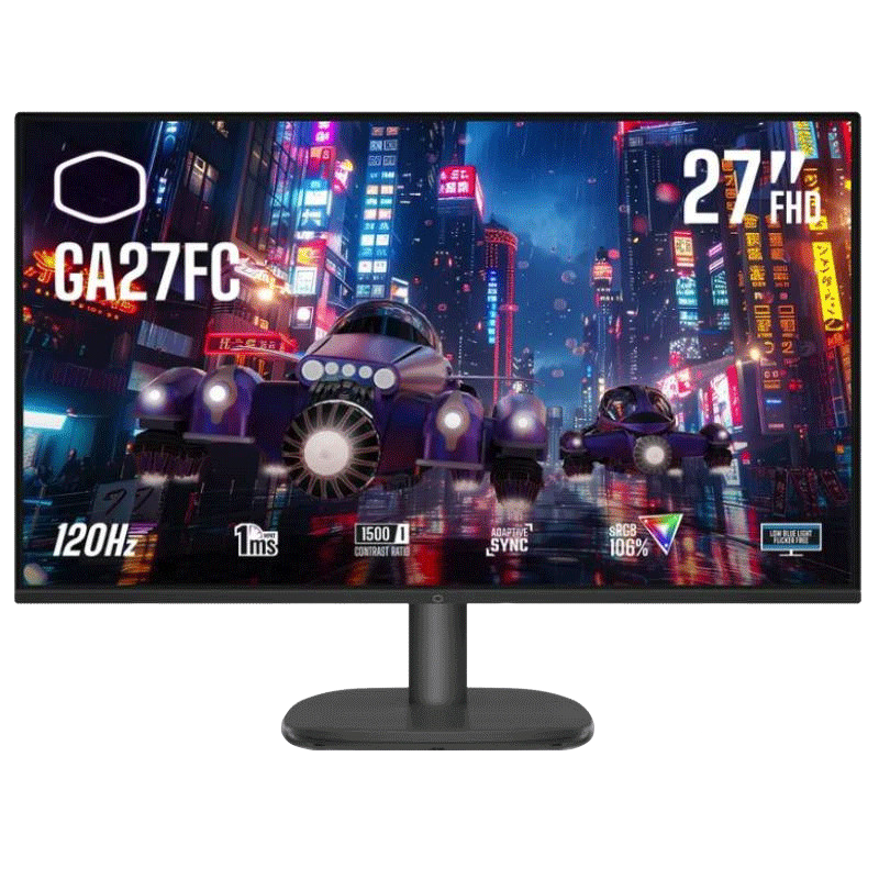 Ecran Gaming Cooler Master GA27FC 27'' Full HD 120Hz IPS Noir en Tunisie