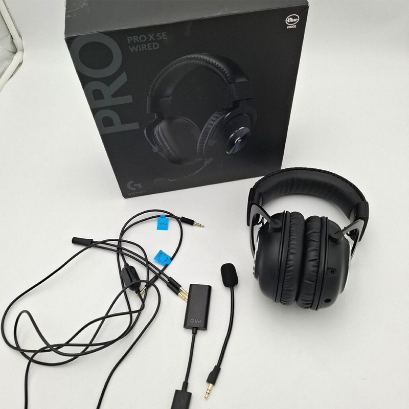 Micro Casque Gaming Logitech Pro X SE Noir En Tunisie