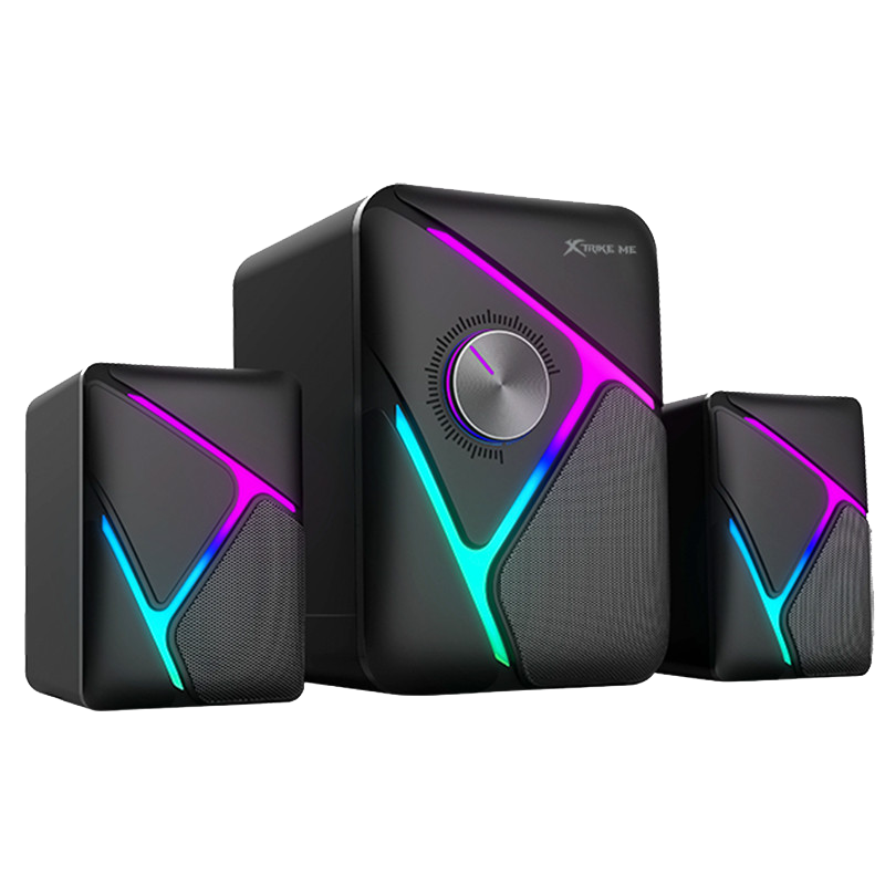 Haut Parleur Gaming Bluetooth Xtrike ME SK-610 RGB Noir En Tunisie