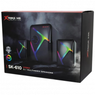Haut Parleur Gaming Bluetooth Xtrike ME SK-610 RGB Noir En Tunisie