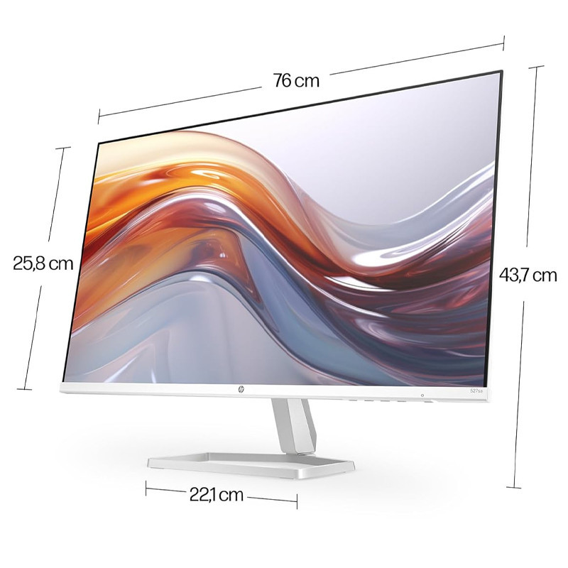 Ecran HP Serie 5 527sa 27'' Full HD 100Hz IPS Blanc en Tunisie