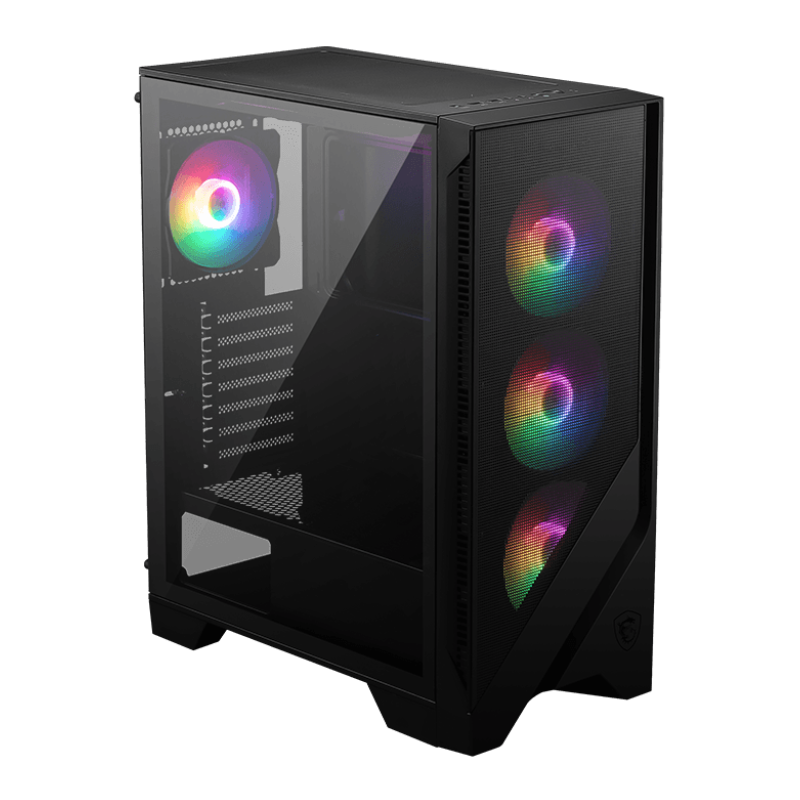 Boitier Gaming MSI MAG Forge M100R Noir En Tunisie