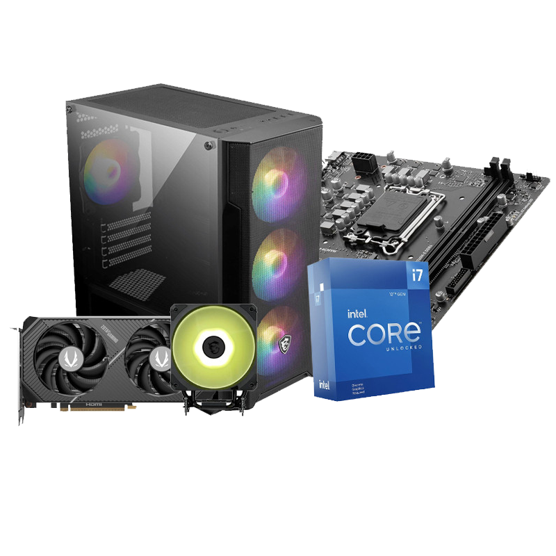 Pc de Bureau Gamer MAX 709 i7 12Gén 16Go 1To SSD RTX 5070 12Go en Tunisie