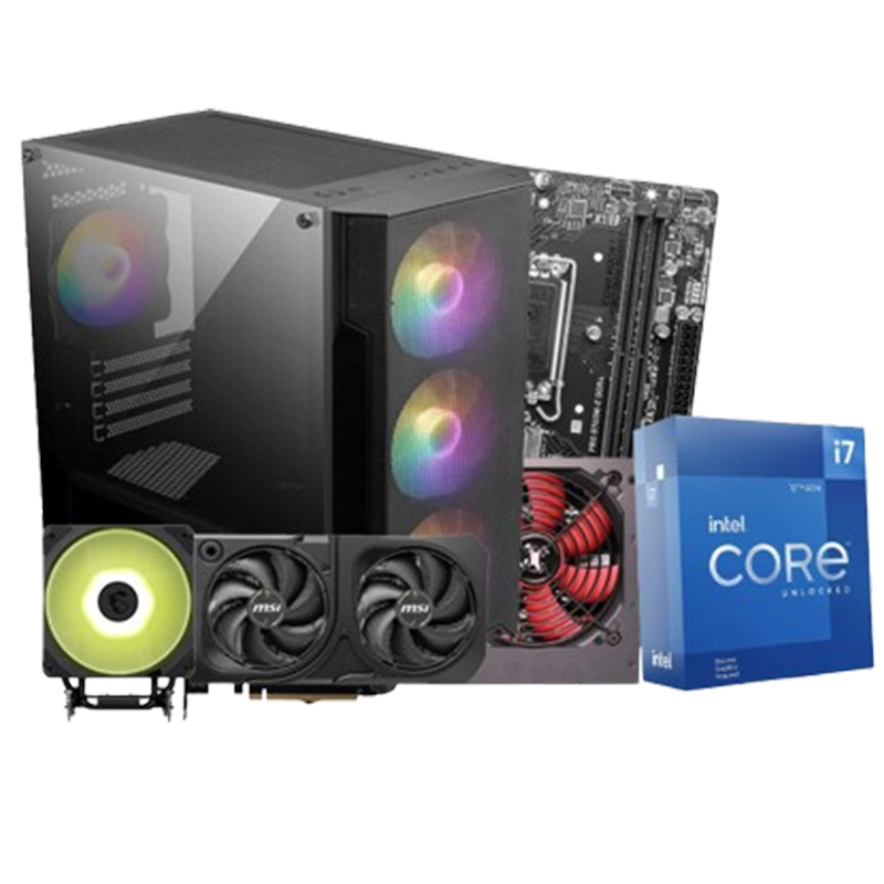 Pc de Bureau Gamer MAX 706 i7 12Gén 64Go 1To SSD  RTX 5060 Ti en Tunisie