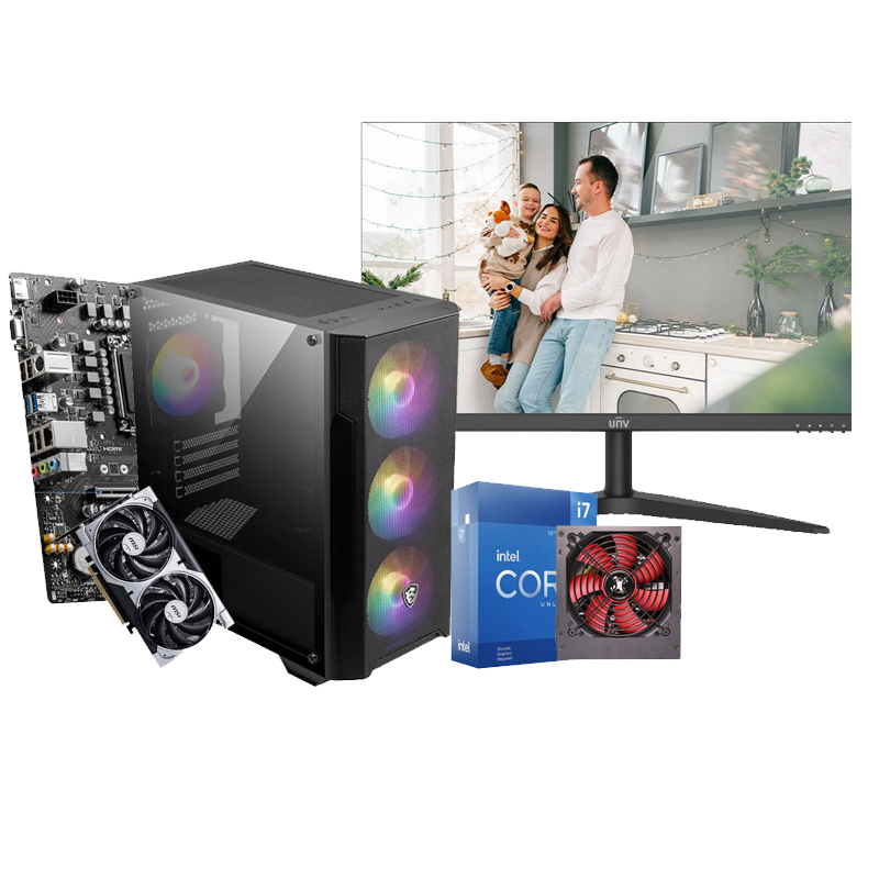 Pc de Bureau Gamer MAX 700 i7 12Gén 16Go 1To SSD  RTX 3050 en Tunisie