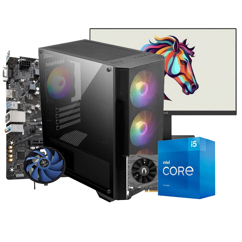 Pc de Bureau Gamer Bu Max 500 i5 11Gén 8Go 256Go SSD  RTX 3050 6Go en Tunisie